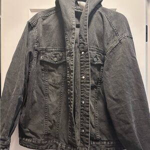Wild Fable Gray Jean Jacket